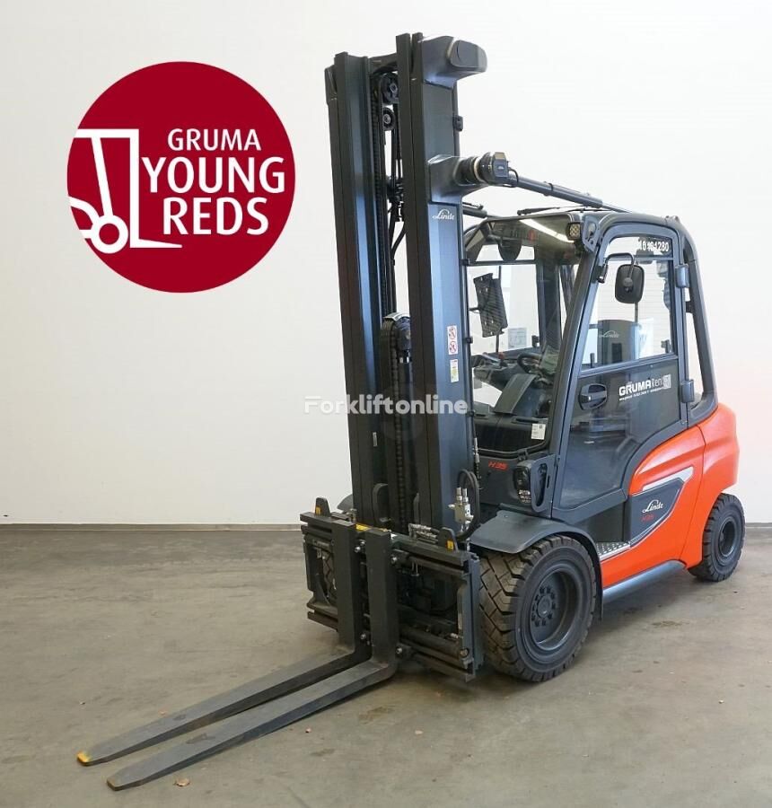 Linde H 35 D 1202 diesel forklift