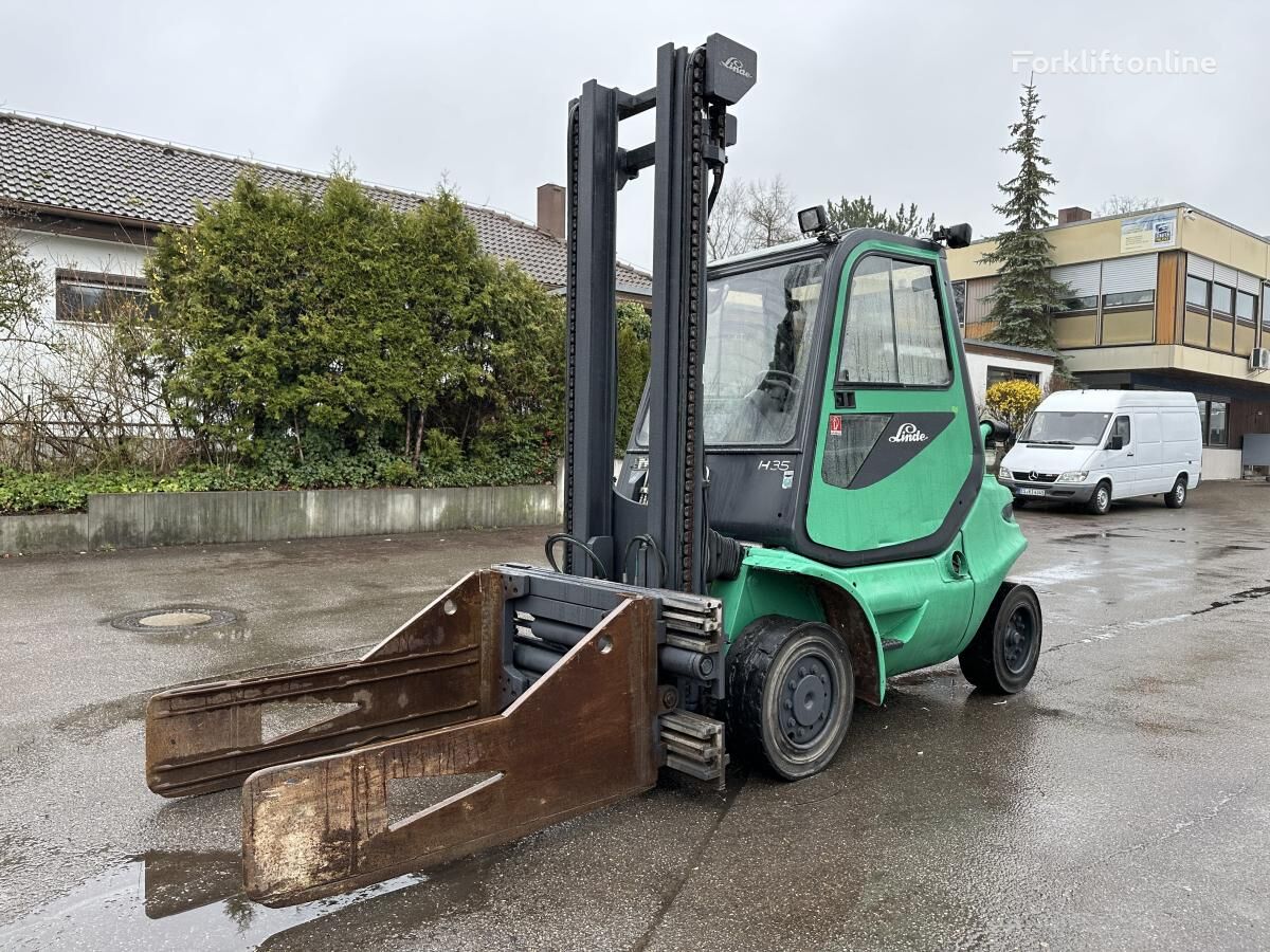 Linde H35D-04 DIESEL mit Ballenklamern diesel forklift