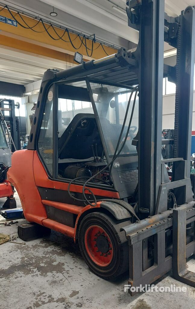 Linde H80D-900-02 diesel forklift