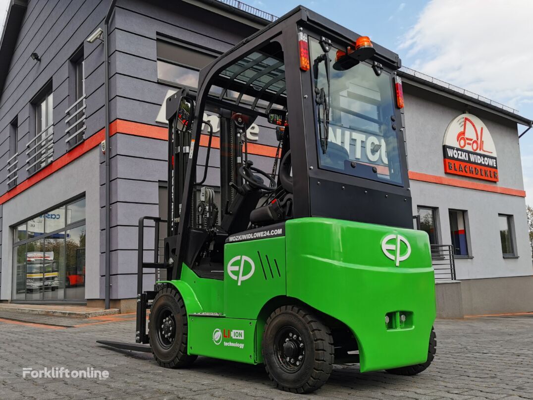 new EP Equipment EFL181 Li-Ion , Triplex electric forklift