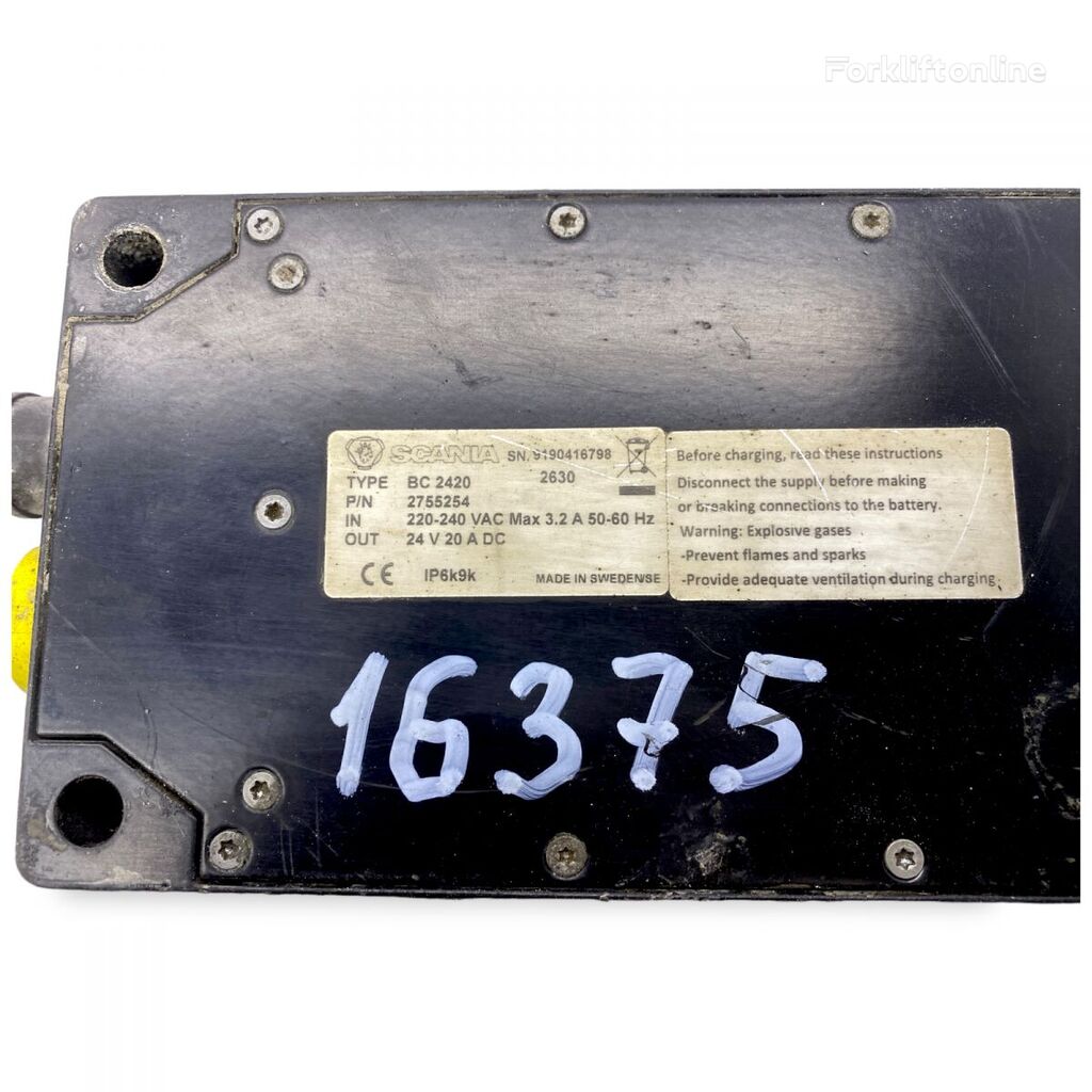 Scania S-Series (01.16-) forklift battery charger