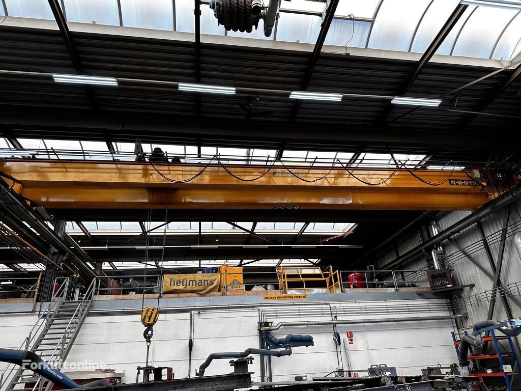 Bovenloopkraan dubbelligger 10.000kg Demag overhead crane