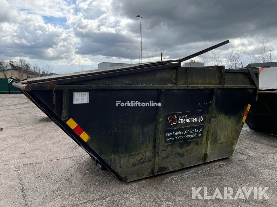 Sopcontainer 10-12 kubik self-dumping hopper